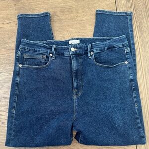 EUC Women’s Good American Good Legs Jeans - 18 - Medium Wash